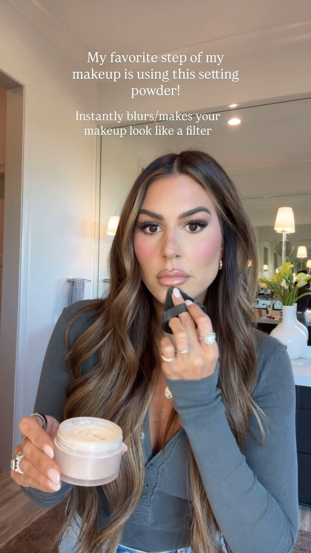 Best blurring setting powder!  I use shade translucent @nordstrombeauty #nordstrompartner 

#LTKBeauty