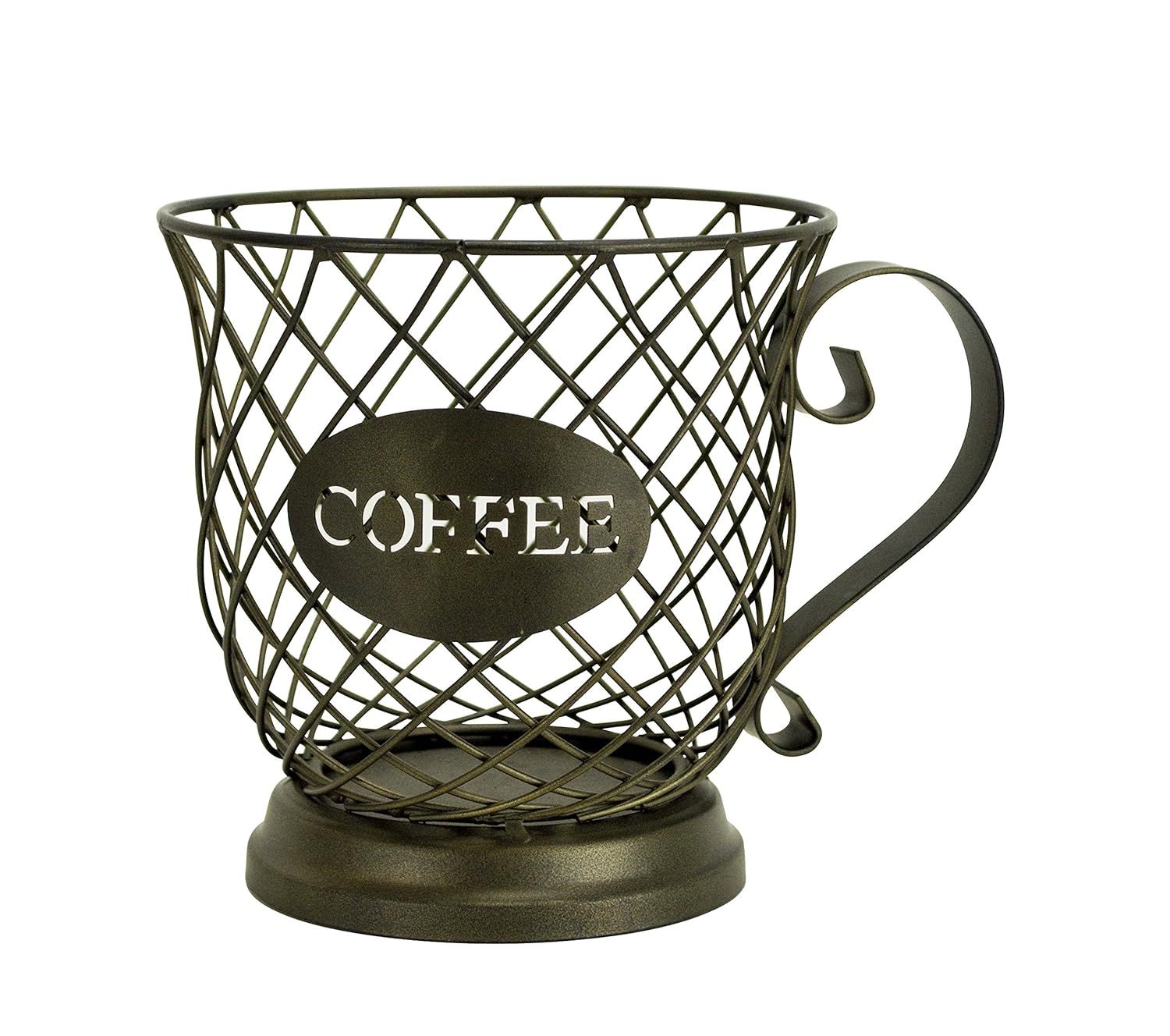Kup Keeper Coffee & Espresso Pod Holder, Coffee Mug Storage Basket by Boston Warehouse | Amazon (US)