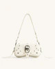Joy Crushed Shoulder Bag - White | JW PEI US