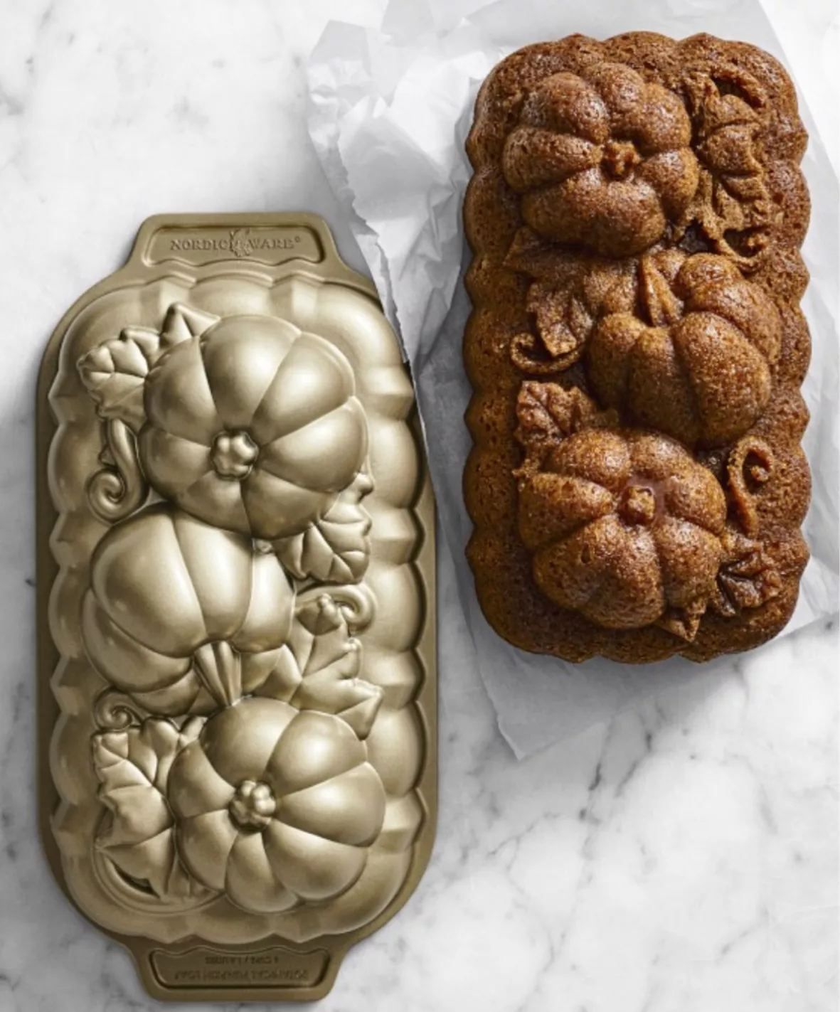 Nordic Ware Wheat and Pumpkin Loaf Pan