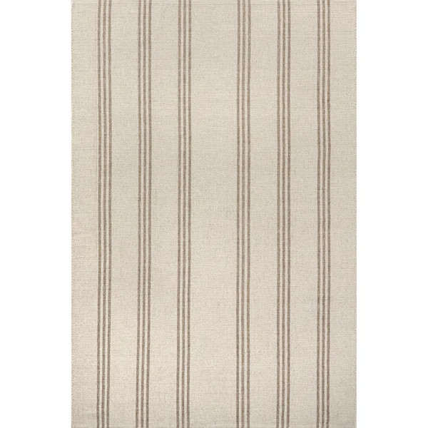 Hawthorn Striped Wool Area Rug | Wayfair North America