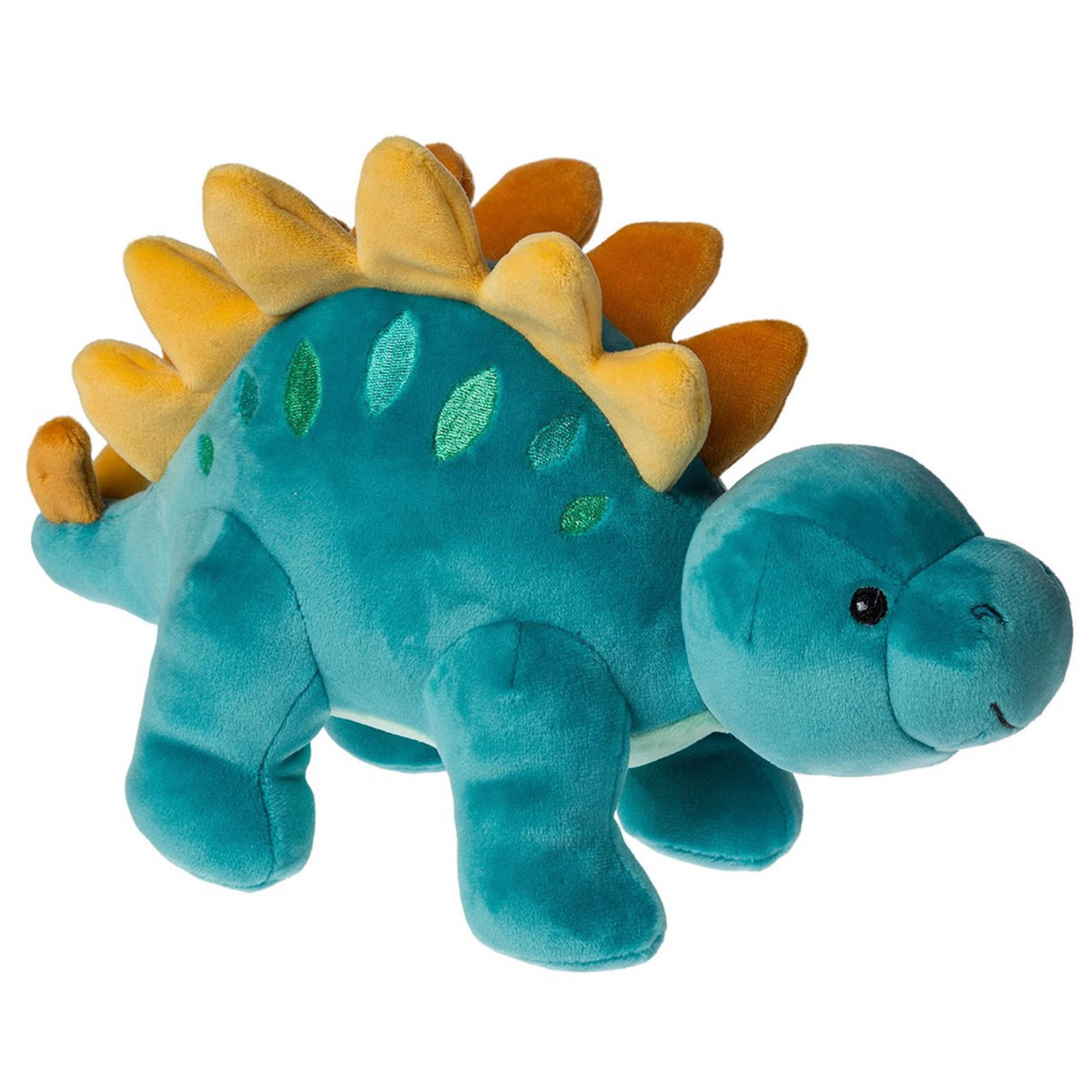 Mary Meyer Stuffed Animal Smootheez Pillow-Soft Toy, 10-Inches, Blue Stegosaurus Dinosaur | Amazon (US)