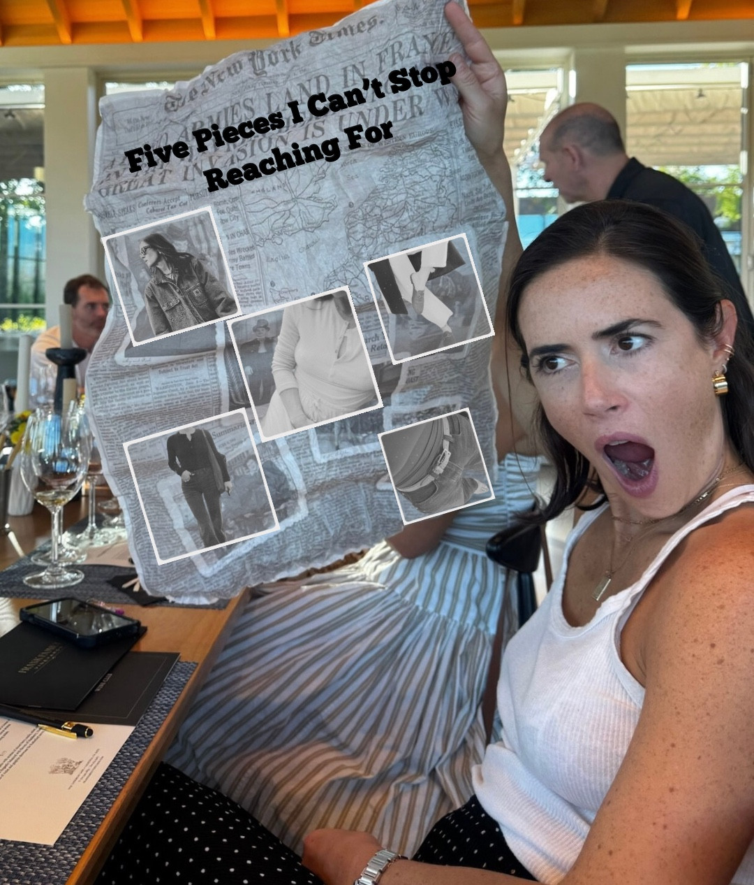 Five pieces I can’t stop reaching for.

I’m 5’6” and below is all sizing:
Leather jacket - small
Belt - 70
Comfy set - small in both
Jeans - 25
Mules - size up 1 full size 


#LTKSaleAlert #LTKOver40 #LTKWorkwear