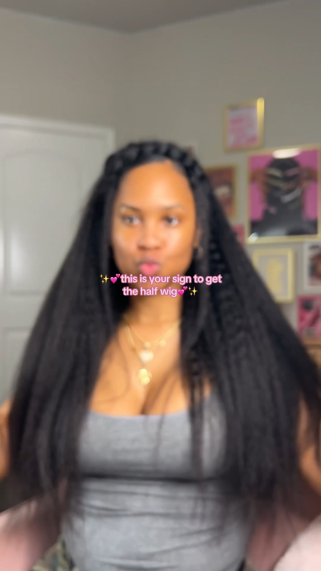 Add this to your 2026 Hairstyle Calendar 

Looooveeeeee 😍😍😍 yea yall ain't gon be able to tell me NATHANIELLLLL. And it's sooooo easy to install

#halfwig #kinkystraightwig #bgmgirlhair #newyearnewme #naturalhairstyles #morgankaprice #hairstyle

#LTKselfcare #LTKgrwm #LTKBeauty