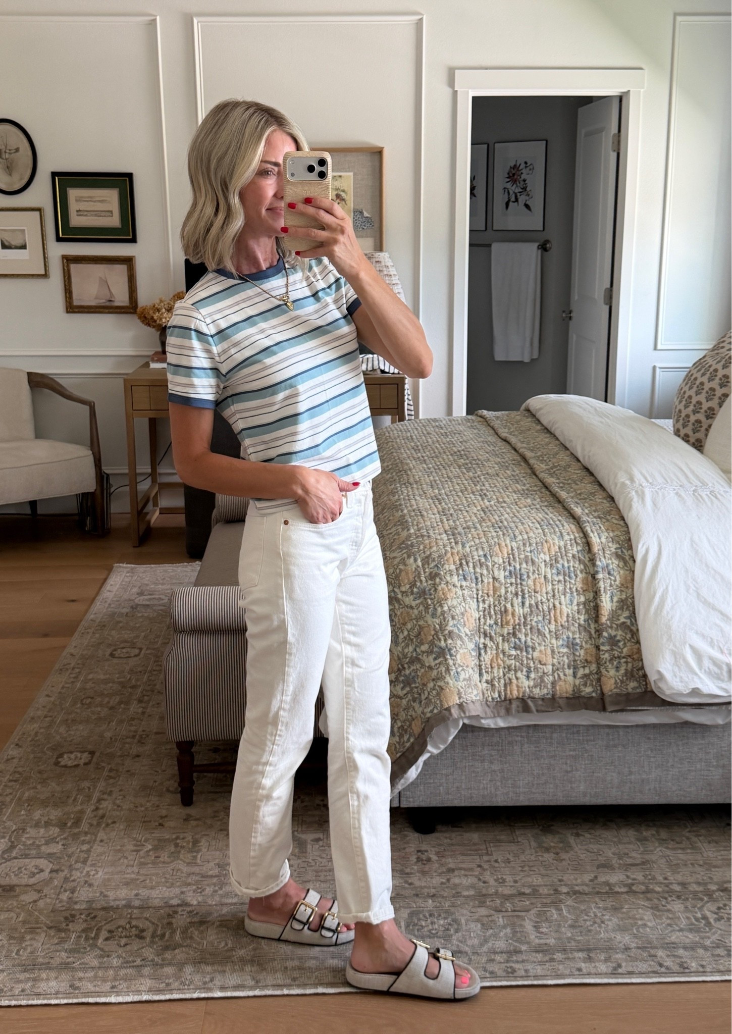 This cute tee is only $25! Yes please! Wearing my normal size small!

#LTKxAbercrombie #LTKOver40 #LTKootd