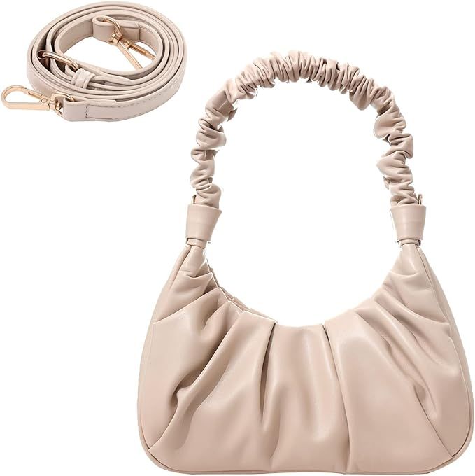 MOMOKO, Clutch Purses for Women Shoulder Tote Handbag with Zipper Closure for Women | Amazon (US)