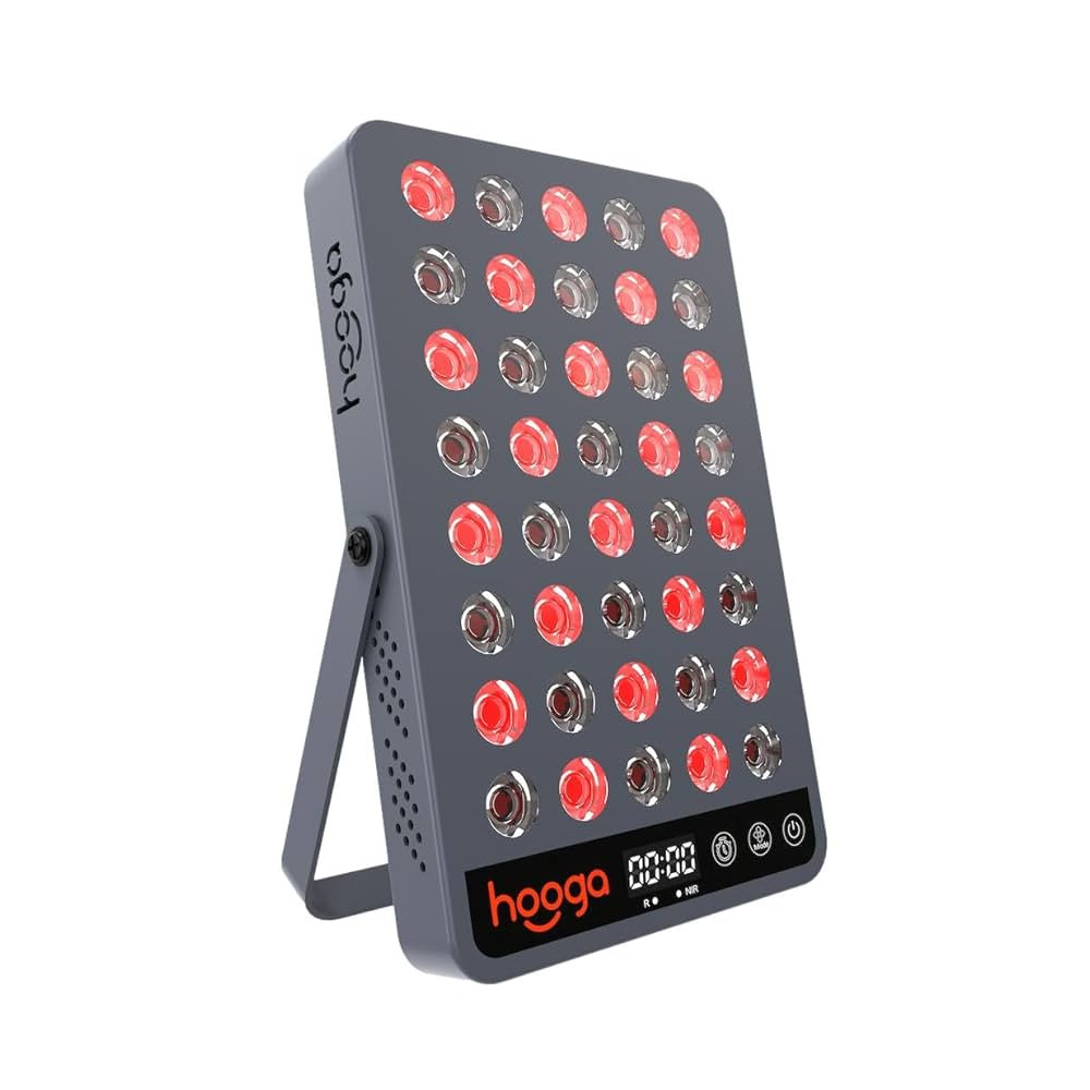 Hooga Red Light Therapy, 660nm 850nm Near Infrared Light Therapy with Timer, Built in Stand, Clin... | Amazon (US)