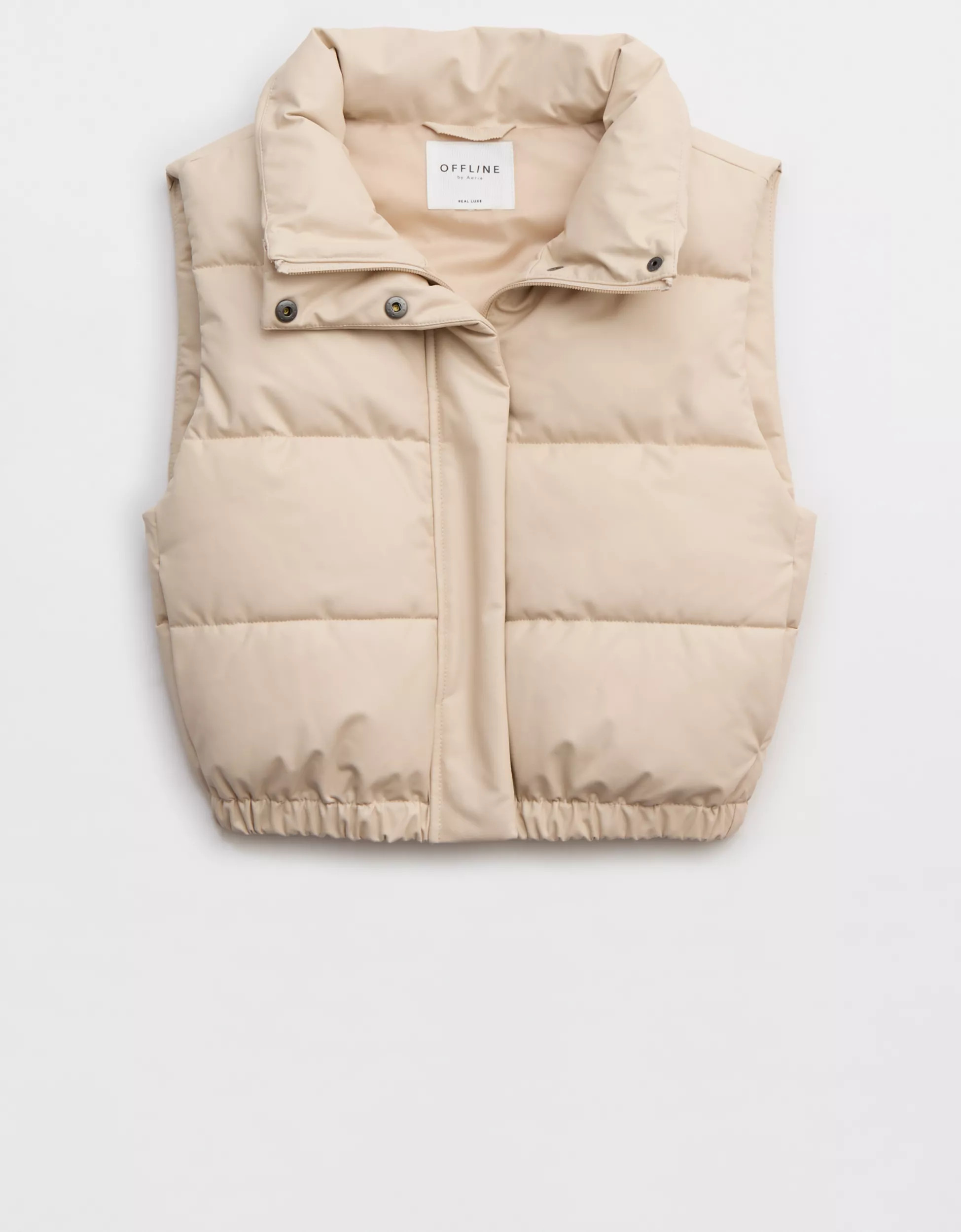 OFFLINE By Aerie Real Luxe Faux Leather Vest | Aerie
