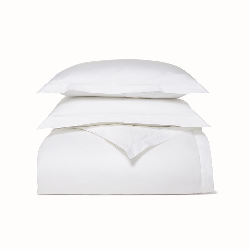 Percale Hemmed Duvet Set | Boll & Branch