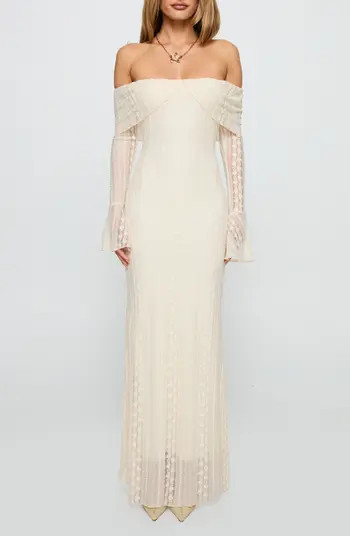 Perdita Long Sleeve Lace Maxi Dress | Nordstrom