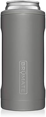 BrüMate Hopsulator Slim Double-walled Stainless Steel Insulated Can Cooler for 12 Oz Slim Cans (... | Amazon (US)