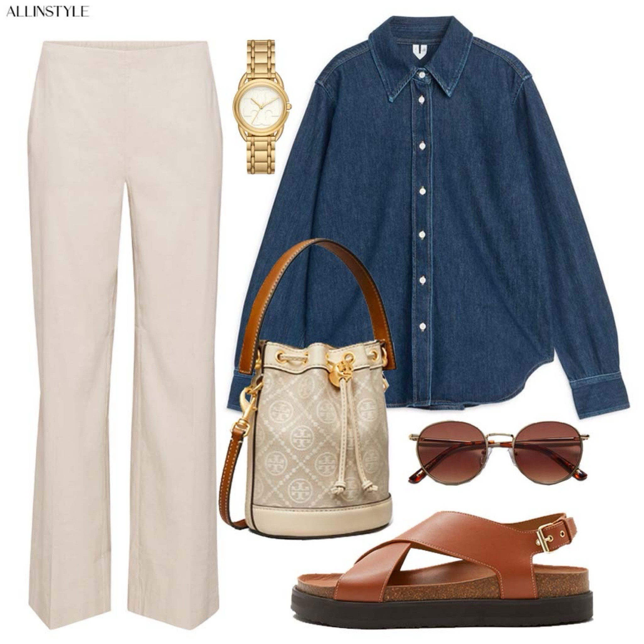 Denim shirt outfit 

#LTKshoecrush #LTKSeasonal #LTKworkwear