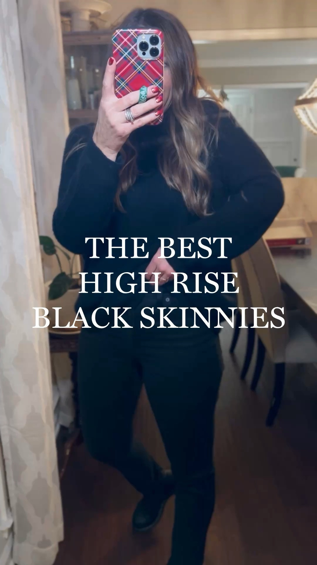The best high-rise black skinny’s a.k.a. stove pipe jeans from Madewell are on sale plus an extra 50% off making them only $55

They are final sale and they are true to size with stretch . I’m wearing my true size 28 they fit like a glove. They suck everything in and they work really well with boots sneakers and more!  you can dress them up or dress them down! These are great if you work in a business casual office that allows jeans on Fridays



#LTKStyleTip #LTKFindsUnder100 #LTKSaleAlert