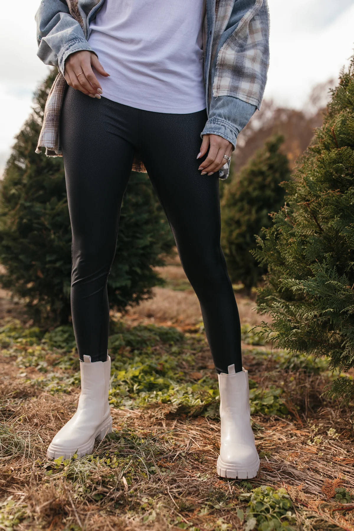 Maya Faux Leather Leggings | The Post