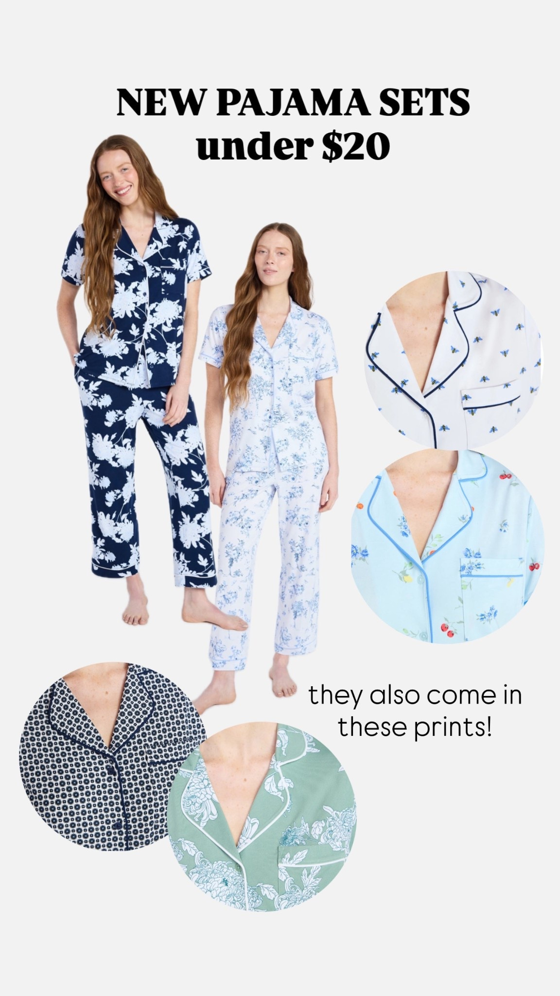 New pajama sets or uber $20!!! Soooo good! 

#LTKSeasonal #LTKSaleAlert #LTKSpringSale