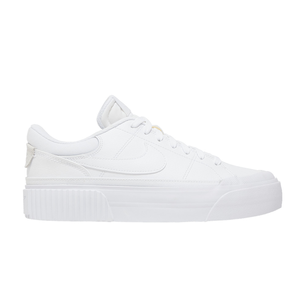 Nike Court Legacy Lift 'Triple White' Sneakers | GOAT