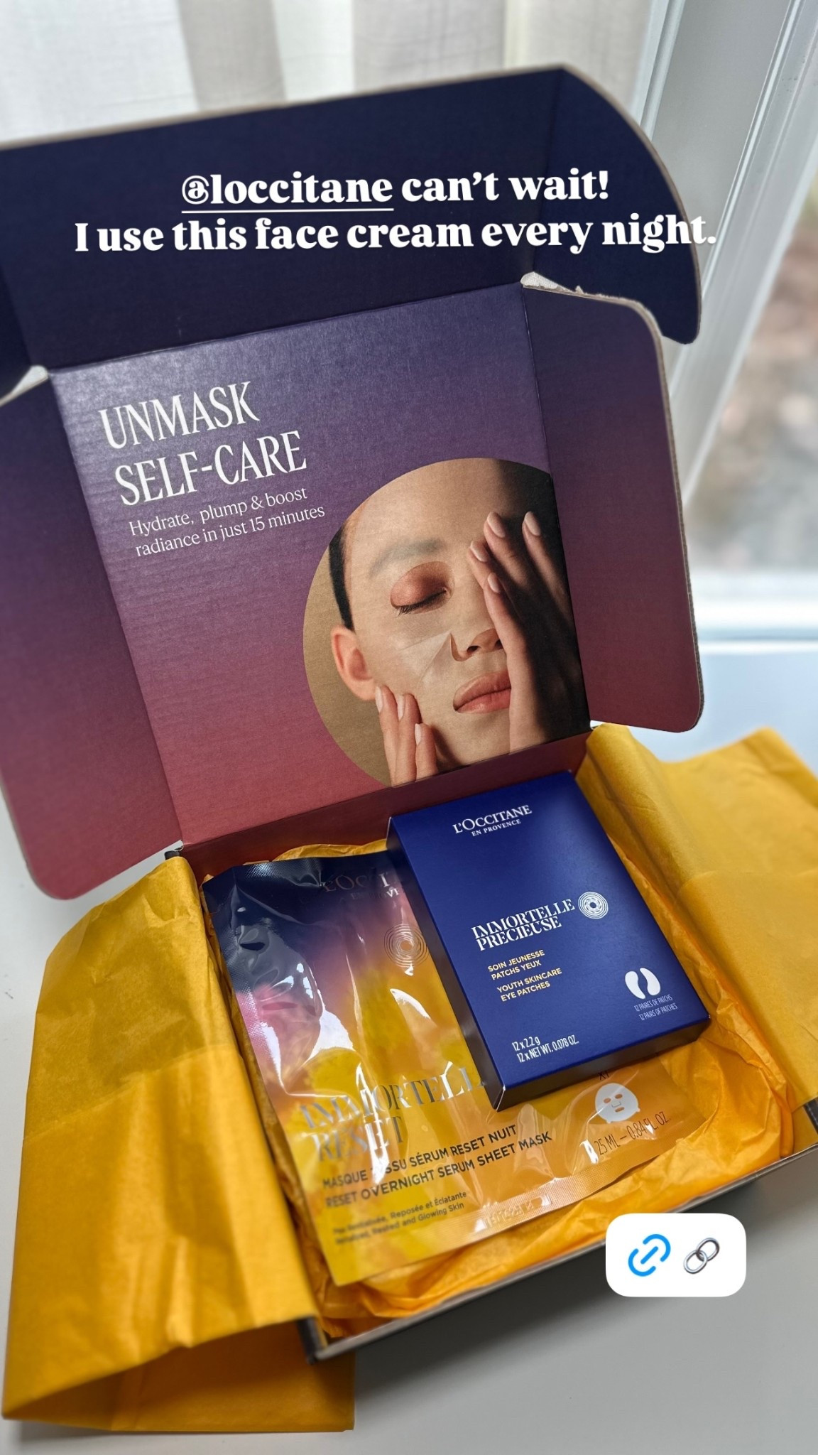 @loccitane can’t wait! 
I use this face cream every night.