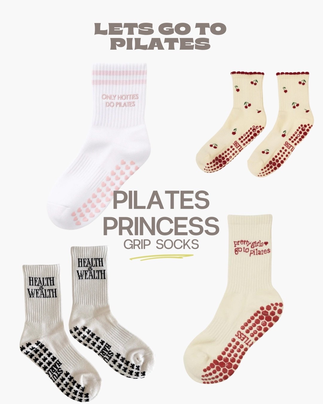 Pilates continues to be one of my favorite workouts! 

I absolutely love dressing up for class and making a statement with fun grip socks. 

It’s such a great way to stay motivated and express my style while staying active! 

Workout clothes | Pilates Princess | fall styles | grip socks | fit | active Wear | 

#LTKActive #LTKFindsUnder50 #LTKShoeCrush