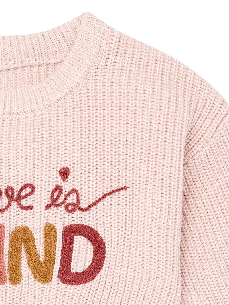 Modern Moments by Gerber Sibling Matching Sweater, Sizes 0/3 Months - 5T | Walmart (US)