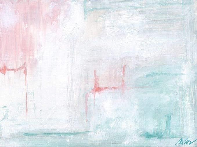 Pastel Abstract Ii by Molly Susan Strong - 24X18 Art Print Poster | Amazon (US)