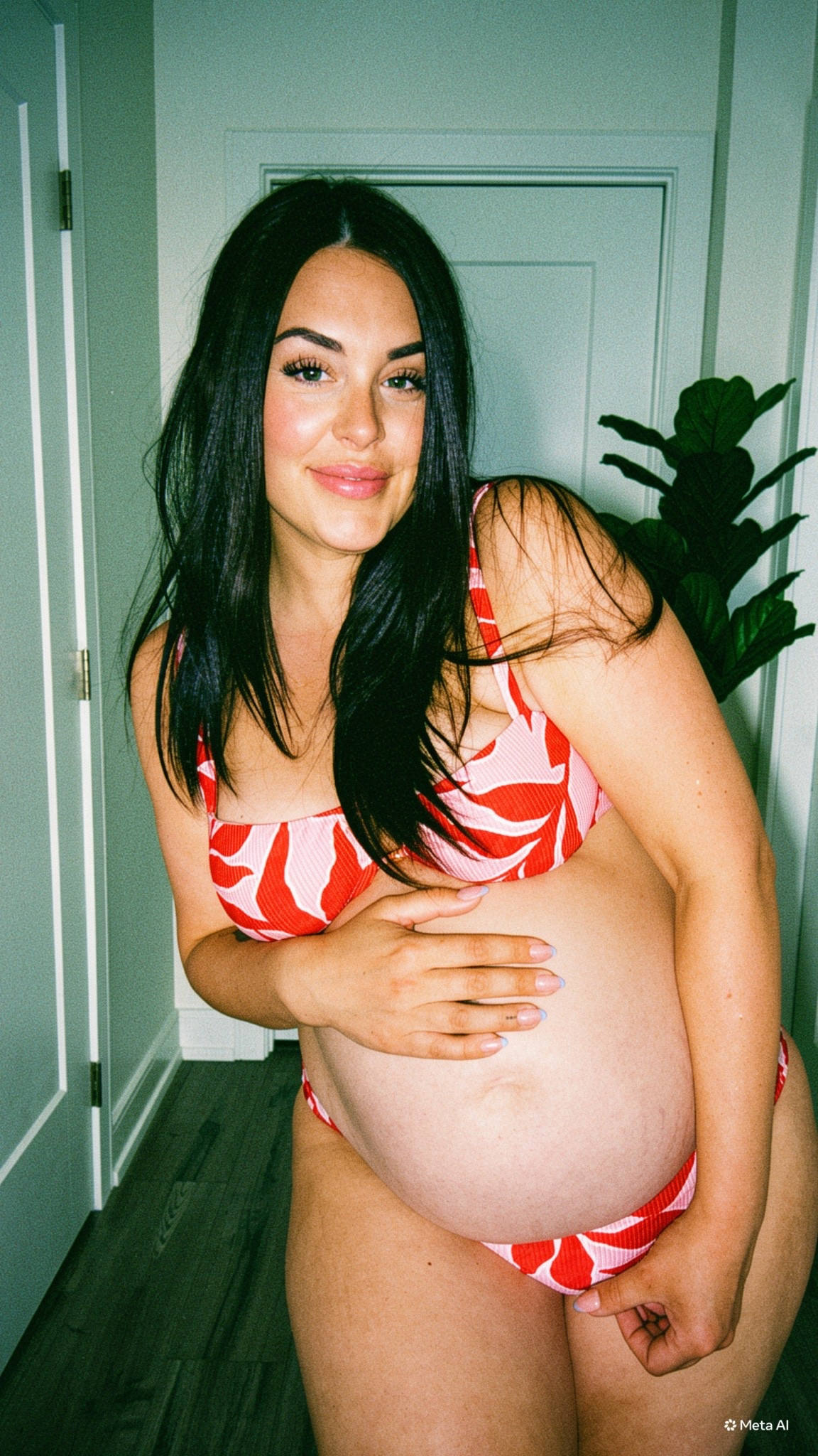 @Cupshe bikini on my 30 week pregnant body! 5’4” • 195lbs • size XL

#LTKsummer #LTKmaternity #LTKswimwear