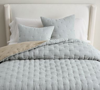 Everyday Linen Comfort Quilt | Pottery Barn (US)