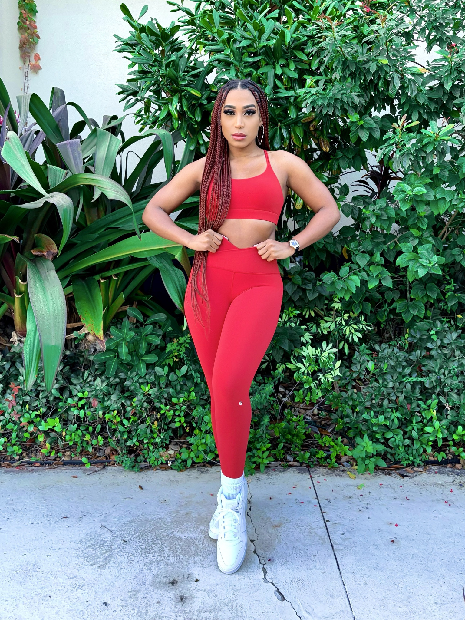 I am LOVING this all red set from GLOWMODE 🥰 It’s stretchy and lightweight ❤️

#LTKmidsize #LTKfindsunder50 #LTKstyletip