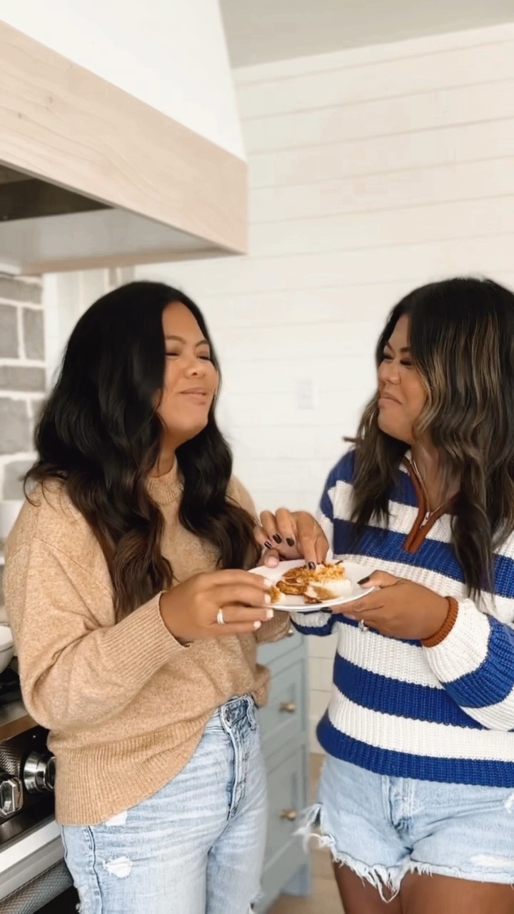 My sister and I tried the string cheese = mozzarella cheese experiment. 😆 I’m wearing a free assembly sweater from Walmart and I’m wearing agolde shorts in swap meet.  Love these high waisted shorts!  I linked the Levi’s too that I have because they remind me of the Agolde but a lower price. 

#LTKunder50 #LTKsalealert #LTKhome