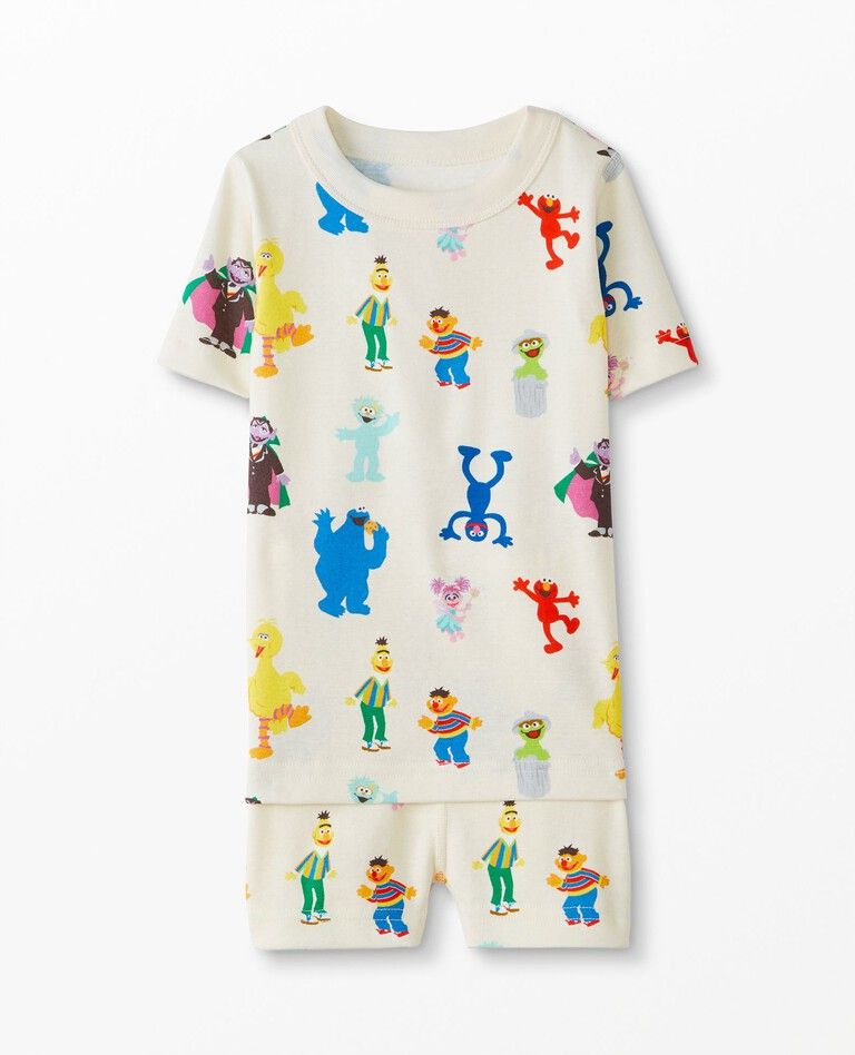 Sesame Street Short John Pajama Set | Hanna Andersson