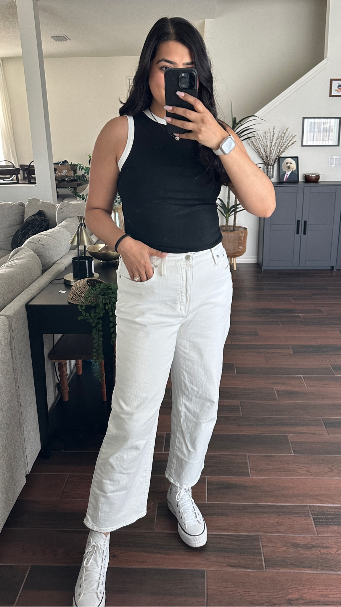 Nothing as timeless as a black and white outfit — especially one this cool and comfortable. 

#LTKmidsize