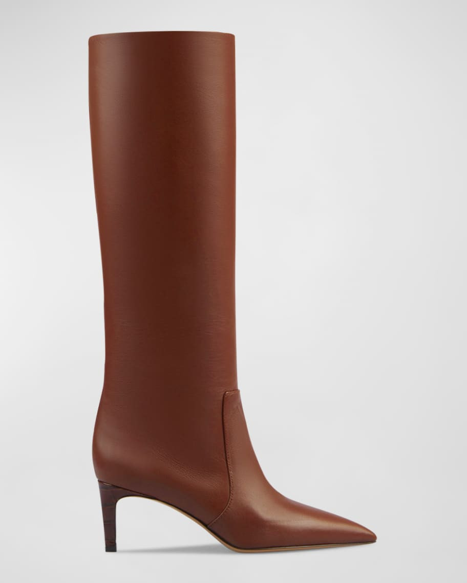 Paris Texas Knee-High Leather Stiletto Boots | Neiman Marcus