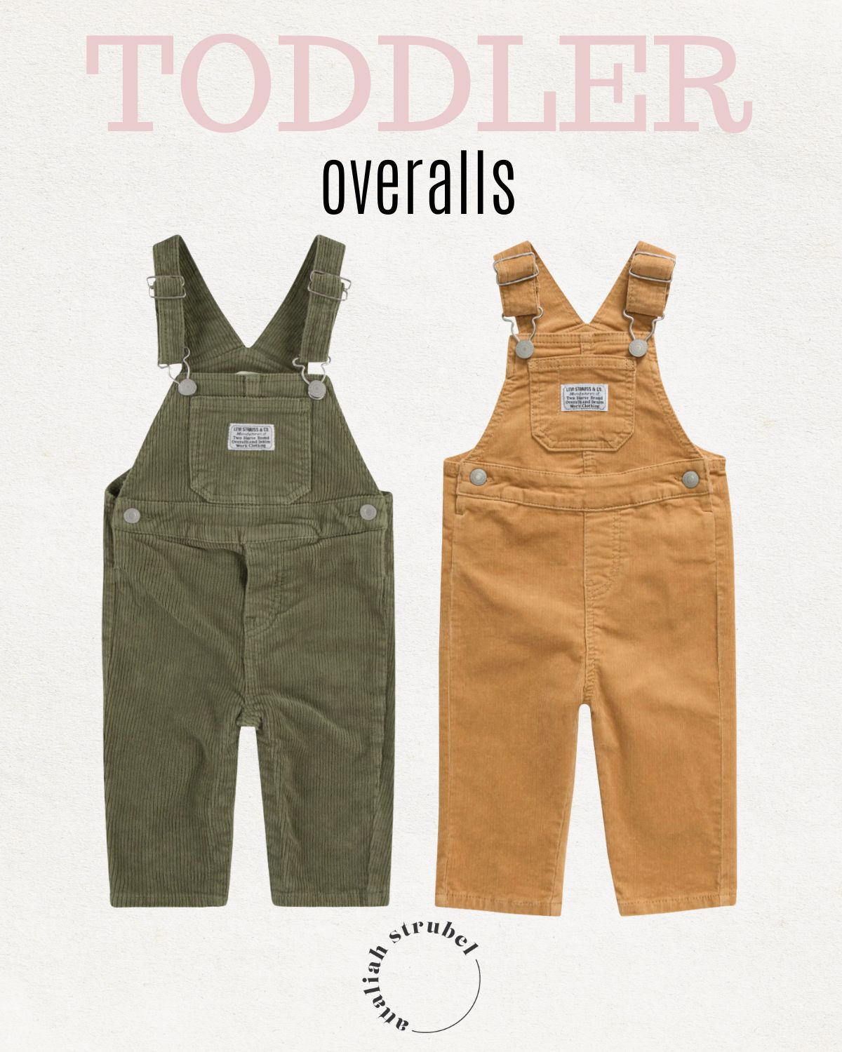 Toddler overalls, so cute! 

 #LTKStyleTip #LTKKids #LTKFamily