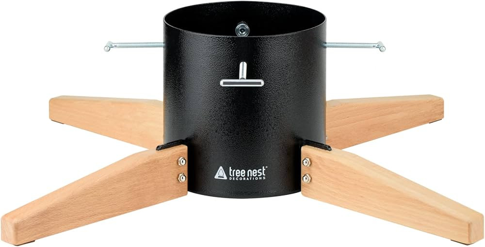 Tree Nest Large Christmas Tree Stand Base for Real Trees Nordic Style Christmas Tree Holder up to... | Amazon (US)