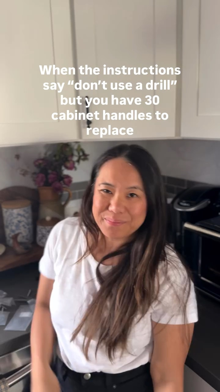 There’s a familiar moment in furniture assembly (especially with IKEA furniture assembly!) where you read “do not use a drill” and still think, how bad could it be? Until the wood splits and you immediately regret everything.

That’s exactly why I switched to an electric screwdriver.

I had a huge set of 30+ cabinet hardware to replace, and with my carpal tunnel, doing it by hand wasn’t realistic. This made it so much easier. It has less torque than a drill (so no splitting wood) and 3 torque settings.

If you’ve been putting off small home updates because they feel tedious or hard on your hands, this is one of those simple swaps that makes a big difference. (And it’s under $30!)

Save this for your next cozy home upgrade and follow for cozy home decor, beginner gardening, and simple ways to make your home feel like you

Comment SHOP for the link