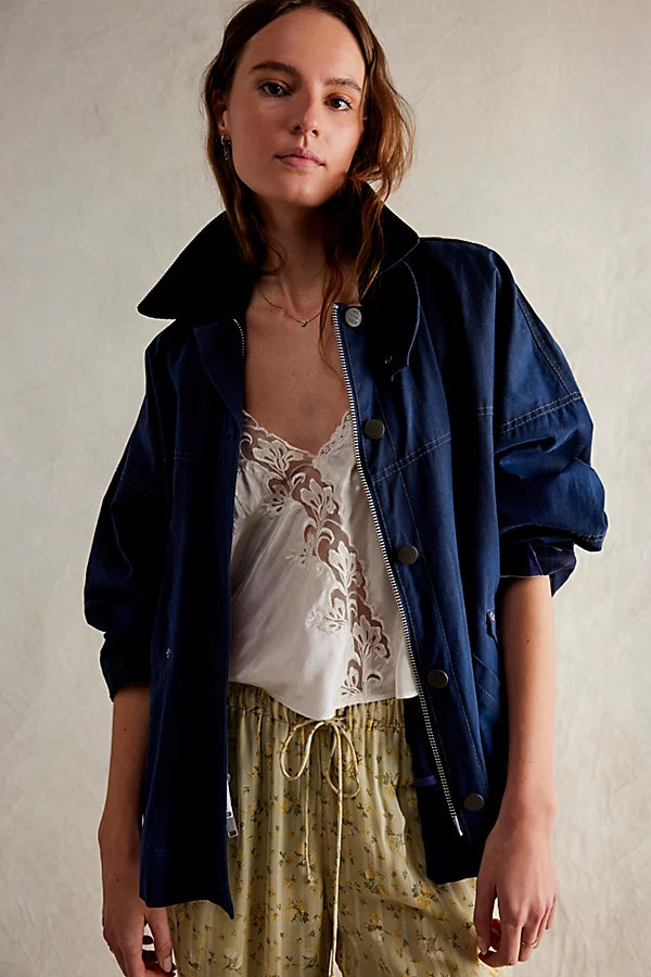 We The Free Cori Waxed Jacket | Free People (Global - UK&FR Excluded)
