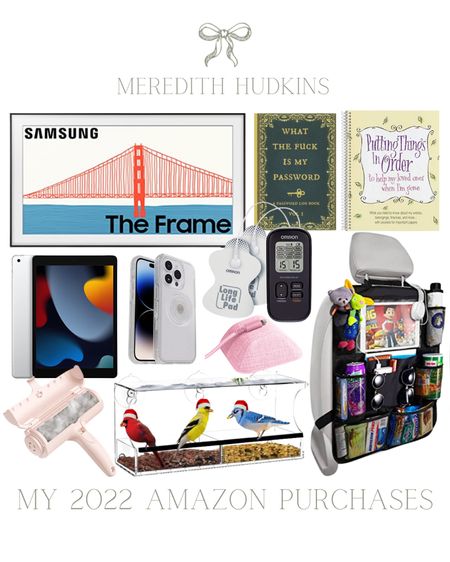 Samsung the frame flatscreen TV, password book, putting things in order book, tens unit, iPad, iPhone case, window bird feeder, dog hair cleaner, car essentials, seat organization for car, phone charger, Electronics, nature enthusiast, living room, Amazon 


#LTKunder50 #LTKhome #LTKsalealert