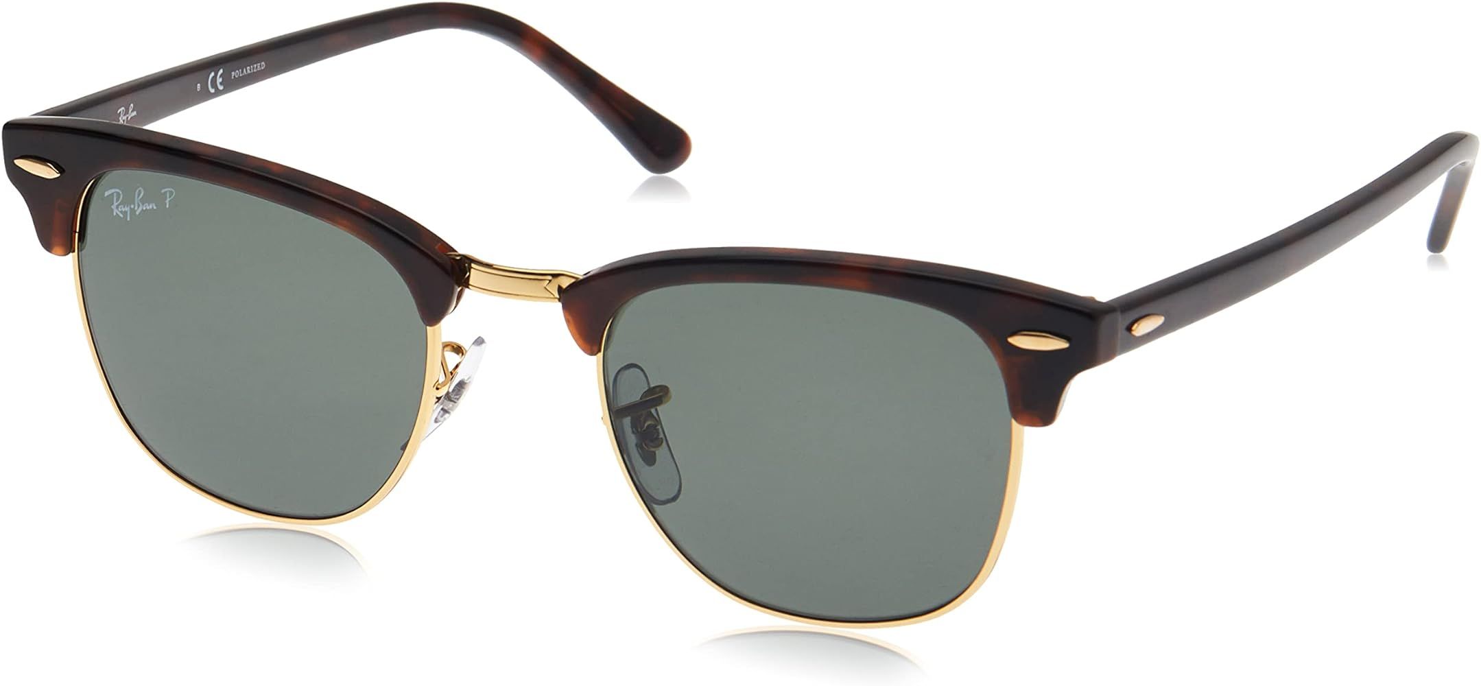 Ray-Ban Rb3016 Clubmaster Square Sunglasses | Amazon (US)