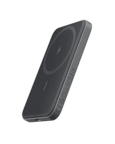 Anker 621 Magnetic Portable Charger (MagGo), 5,000mAh Wireless Power Bank with USB-C Cable, Magsafe-Compatible Battery Pack for iPhone 16/15/14/13/12 Series | Amazon (US)