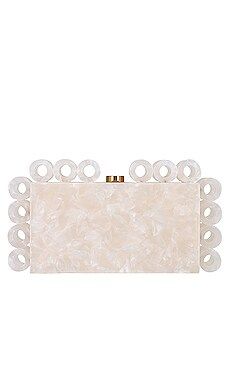 Cult Gaia Harlow Clutch in Pearl from Revolve.com | Revolve Clothing (Global)