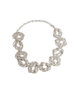 SOHI Women's Dented Halo Statement Necklace - Macy's | Macy's