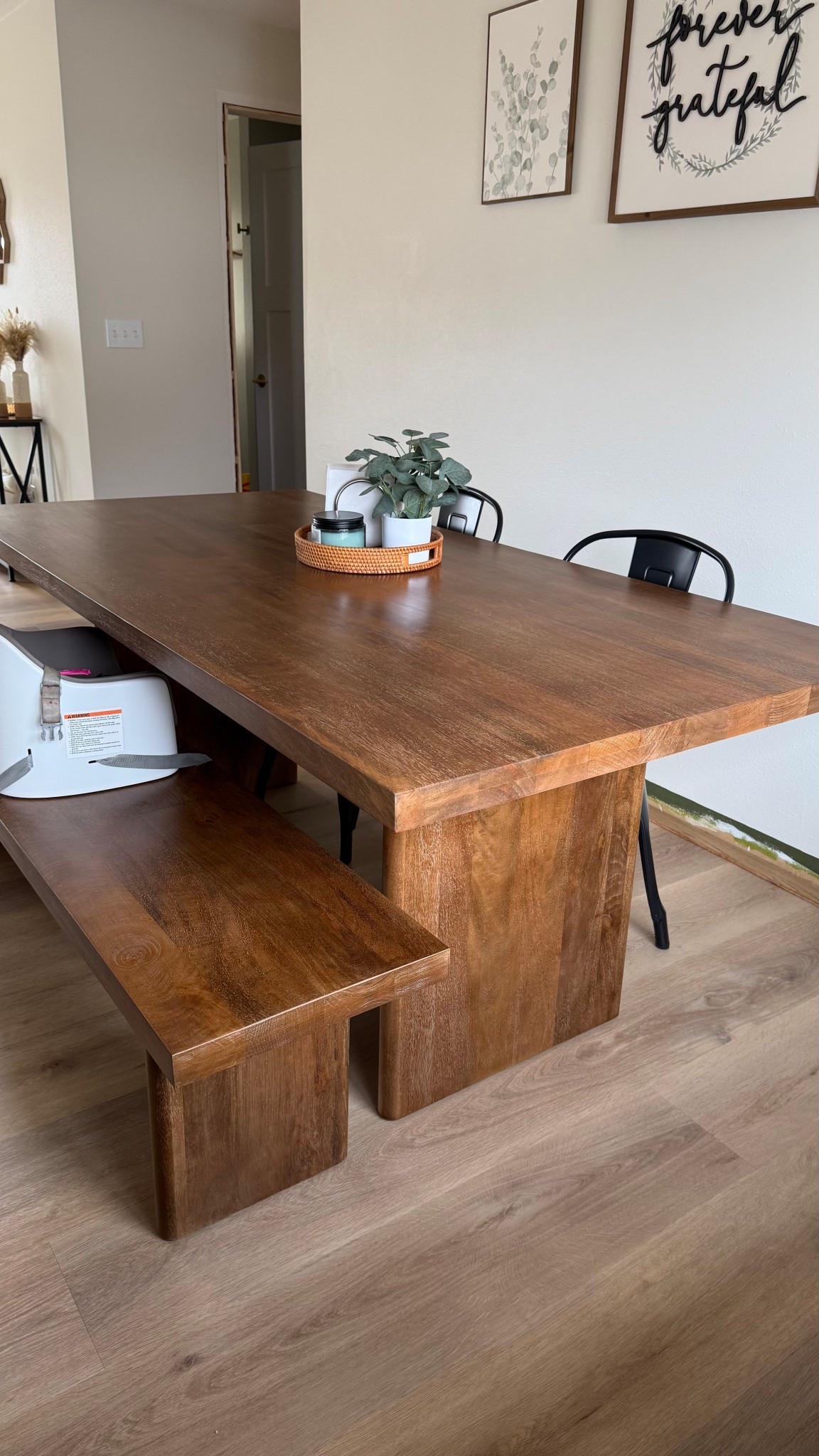 our new dining table- i am 1000% obsessed!!!

#LTKHome