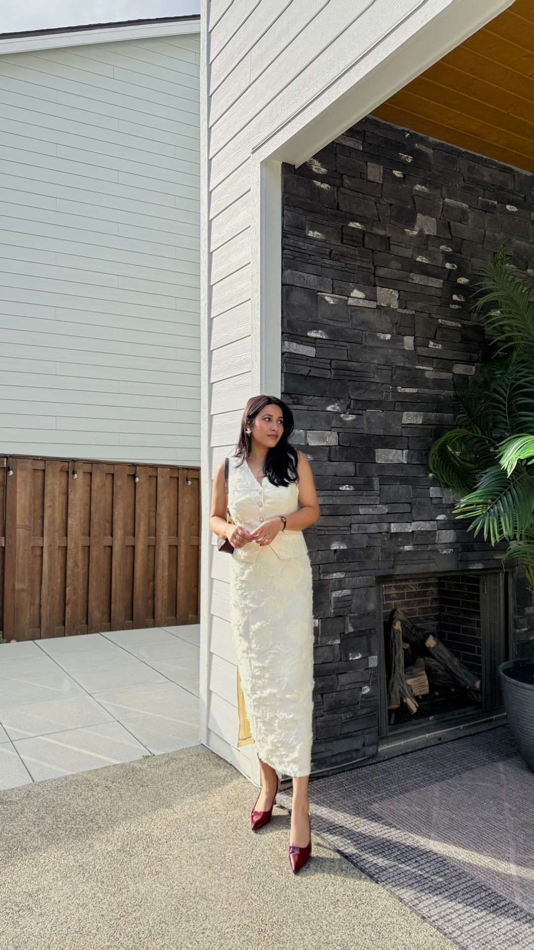 Neutral coord set, vest top with skirt 

#LTKgrwm #LTKPetite #LTKWorkwear