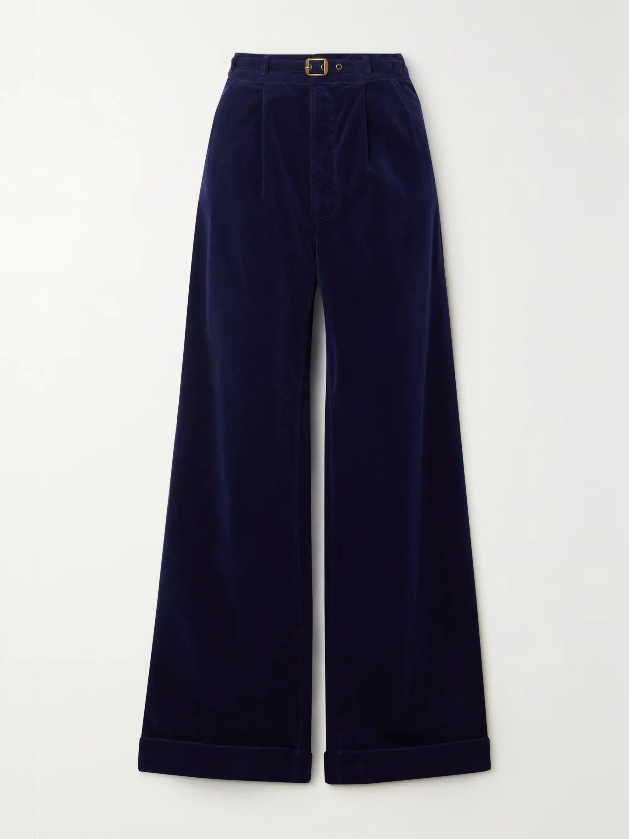 The Big League high-rise wide-leg corduroy pants | NET-A-PORTER (US)