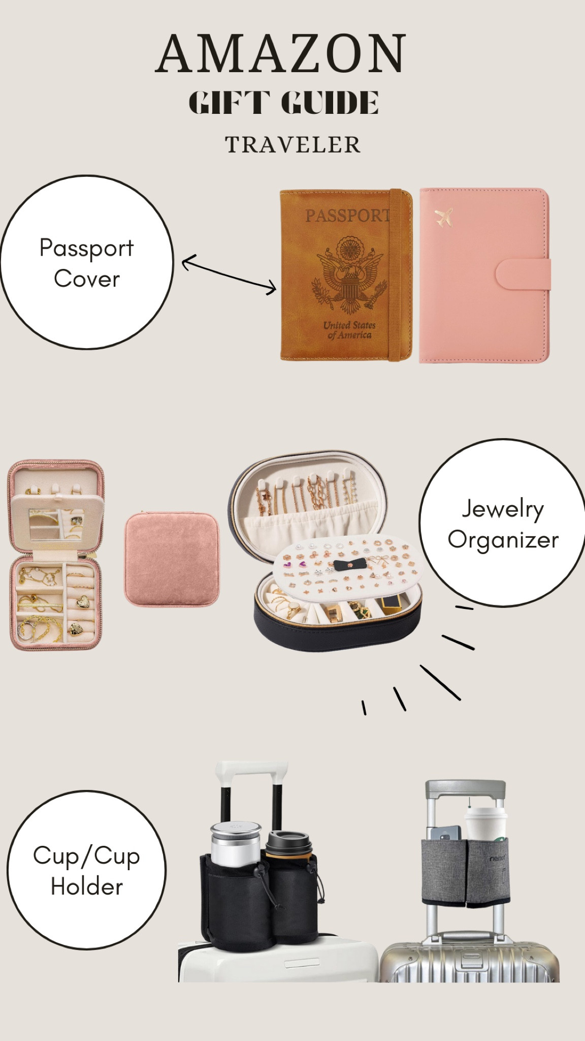 Gift Guide for the Travelers 🧳 

#LTKGiftGuide #LTKfindsunder50 #LTKtravel