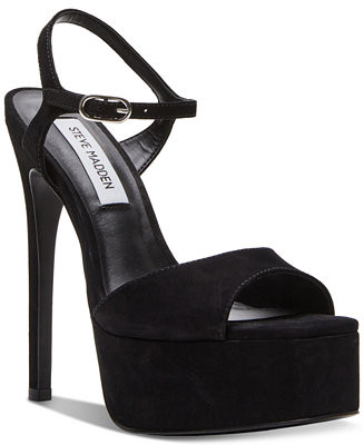 Steve Madden Women's Cologne Two-Piece Platform Dress Sandals - Macy's | Macy's