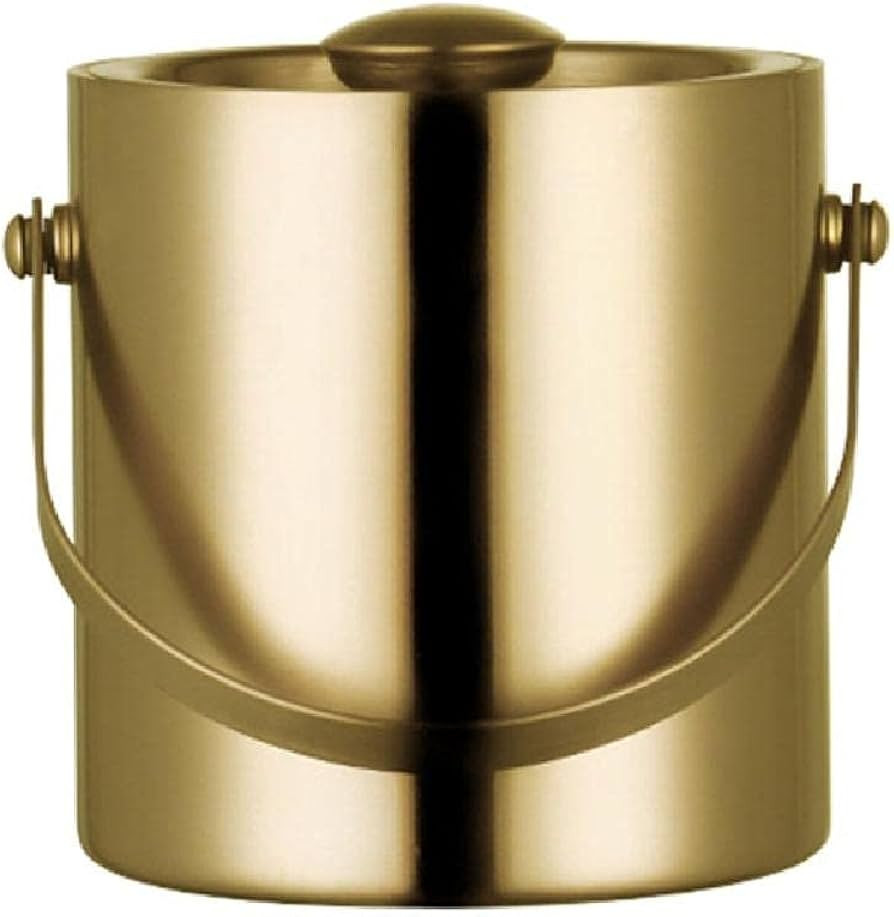 Bar KTV Stainless Steel Ice Bucket 3L Liter Double Thermal Insulation Chilling Bucket Champagne/R... | Amazon (US)