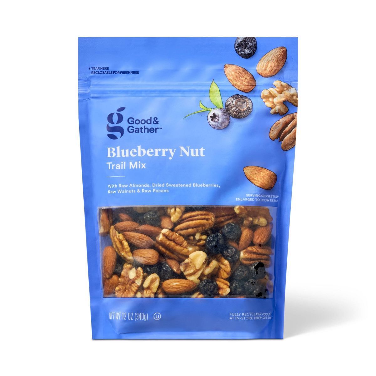 Blueberry Nut Trail Mix - 12oz - Good & Gather™ | Target