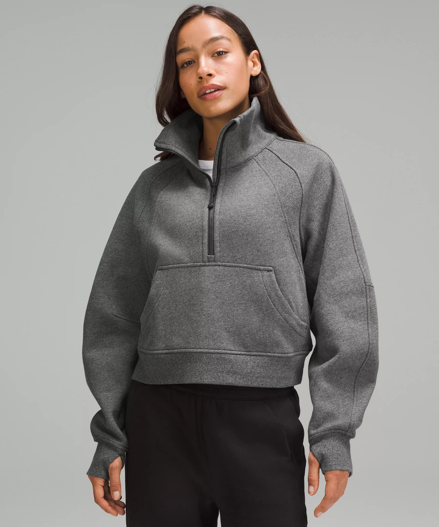 Scuba Oversized Funnel-Neck Half Zip | Women's Hoodies & Sweatshirts | lululemon | Lululemon (US)