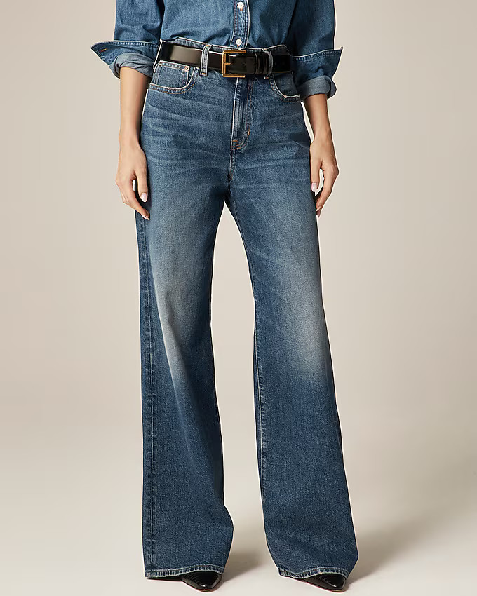 Curvy denim trouser jean | J. Crew US