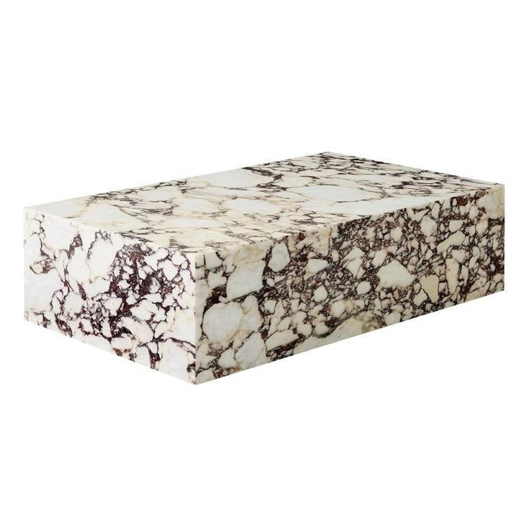 Calacatta Viola Marble plinth coffee table | eBay UK